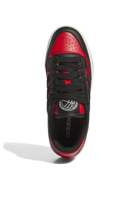 Adidas Rapid Court Shoes Black Red Junior ADIDAS CORE | Sneakers | JR1020-
